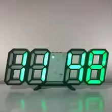 Productos de compra, reloj despertador Digital LED 3D, reloj de pared, hora/fecha/temperatura para el hogar/cocina/oficina, decoración de jardín