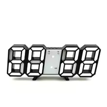 Productos de compra, reloj despertador Digital LED 3D, reloj de pared, hora/fecha/temperatura para el hogar/cocina/oficina, decoración de jardín